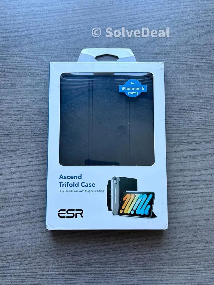 ESR Ascend Trifold Case Ipad Mini 6 7 Black Original