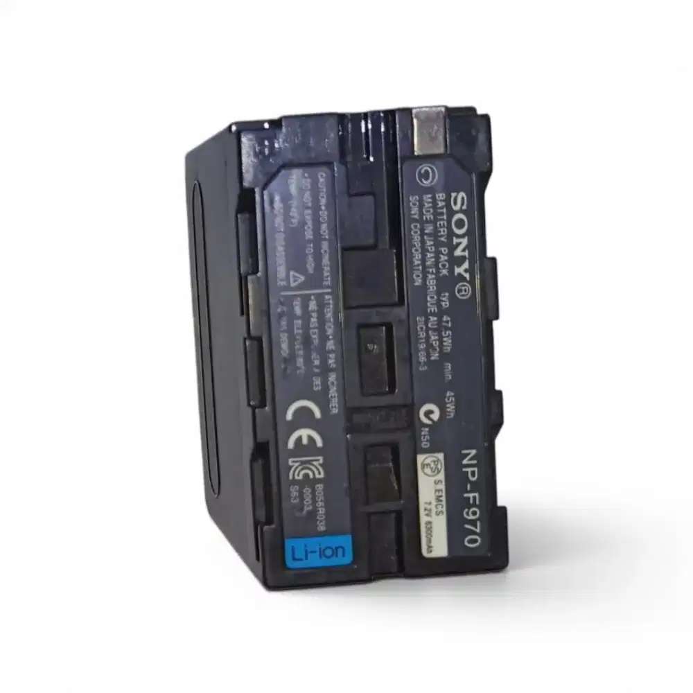 JUAL CEPAT BATTERAI SONY VIDEO MC2500 - NP-F970 TAHAN LAMA