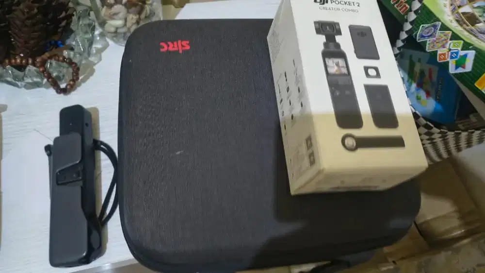Jual paketan bT ngonten drone SJRC 11 4K dan Dji Cosmo pocket 2 combo