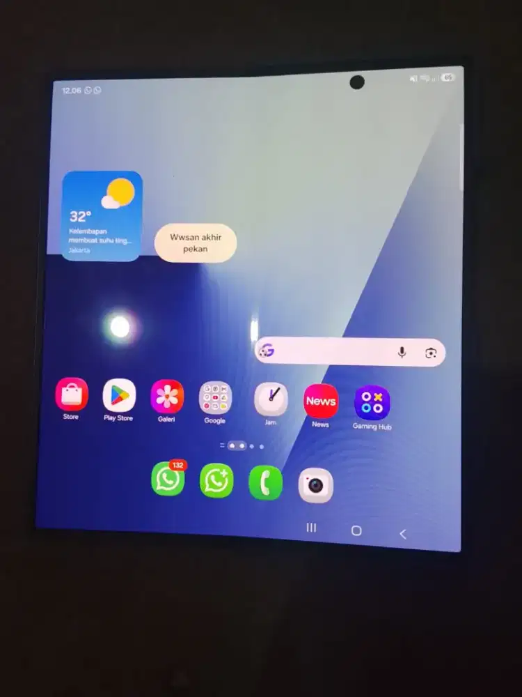 Jual samsung Zfold 7 second lengkap