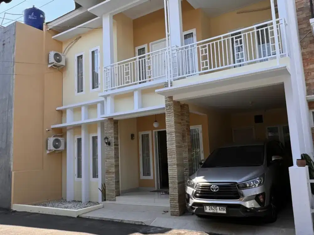 Disewakan Rumah Cantik Siap Huni Dalam Cluster Pondok Kelapa Jakarta Timur