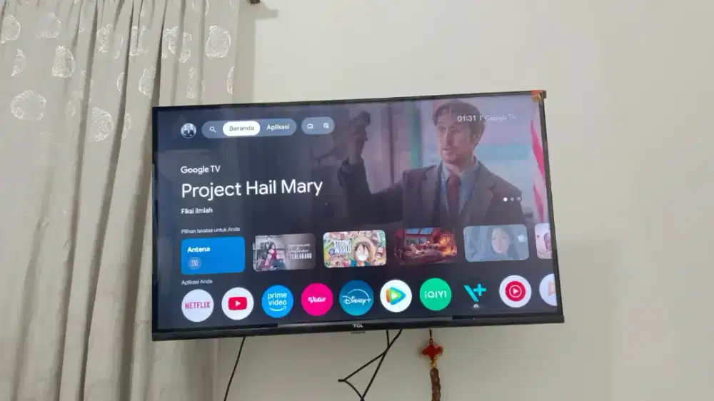 Tv 32inci 2 bulan pemakaian