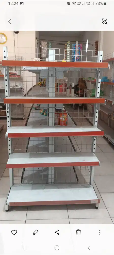 Rak susuk bekas masih bagus, kokoh dan kuat