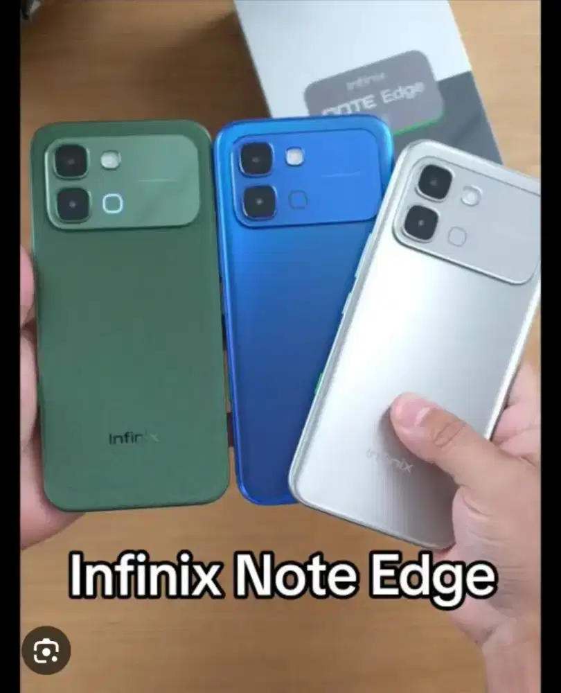 Promo HP Infinix Note Edge Ram 8/256GB Baru Segel Resmi