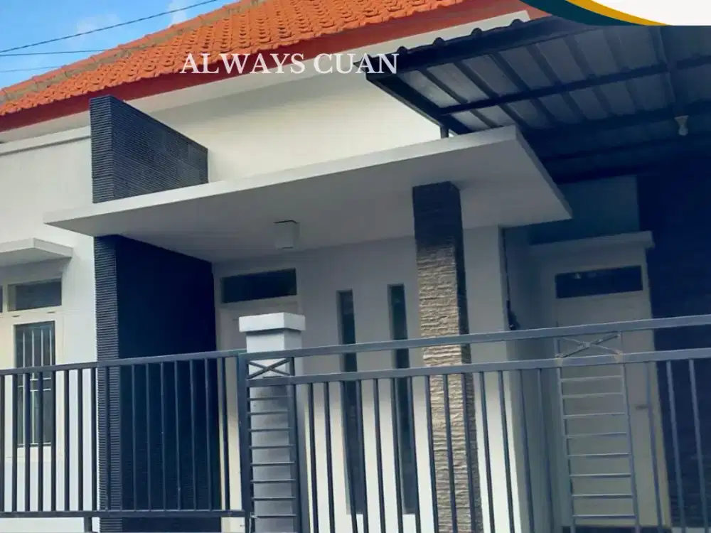 Rumah Minimalis 1 Lantai Area Dalung, Hadap Barat, SHM