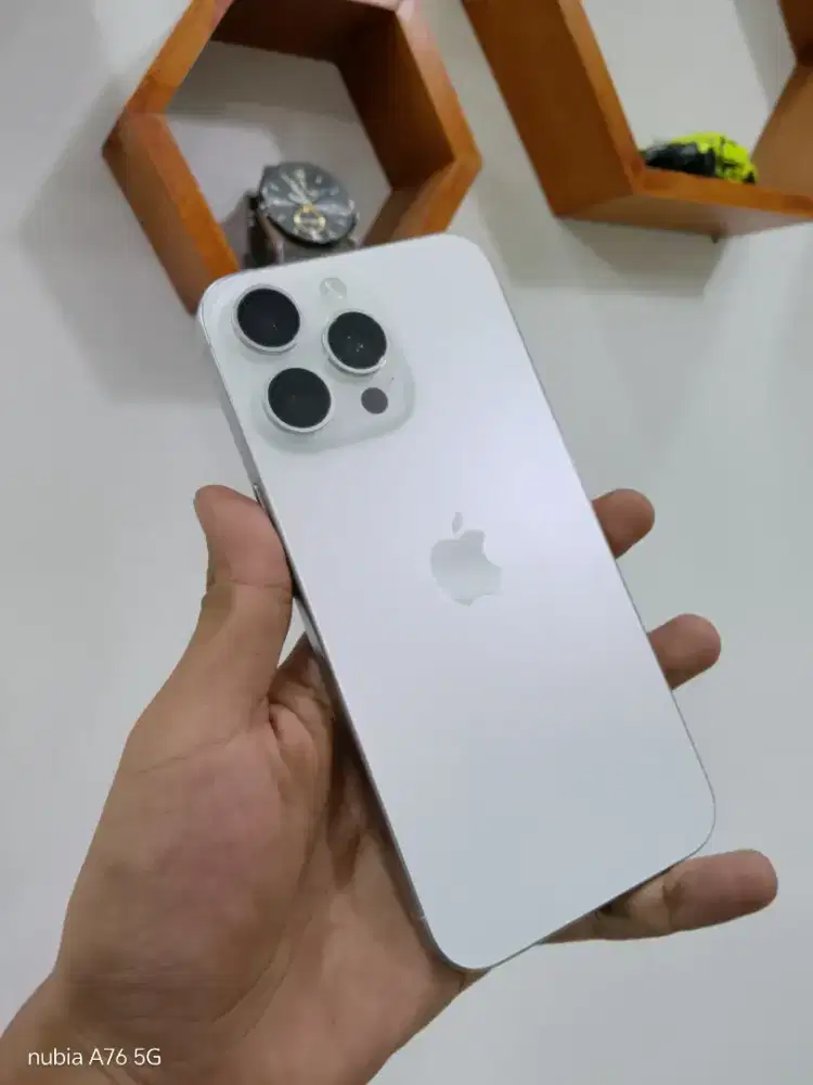 iphone 15 promax 256 ibox (white titanium)