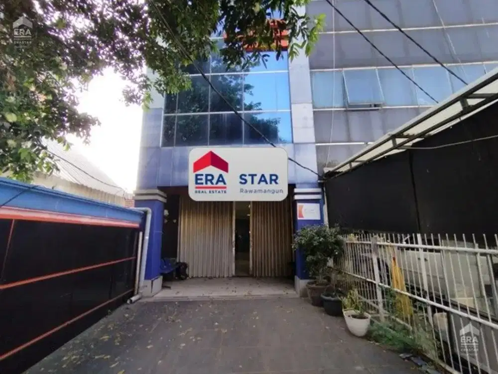 Ruko 4 lantai luas dan murah cocok usaha dan kantor di Rawamangun Jaktim