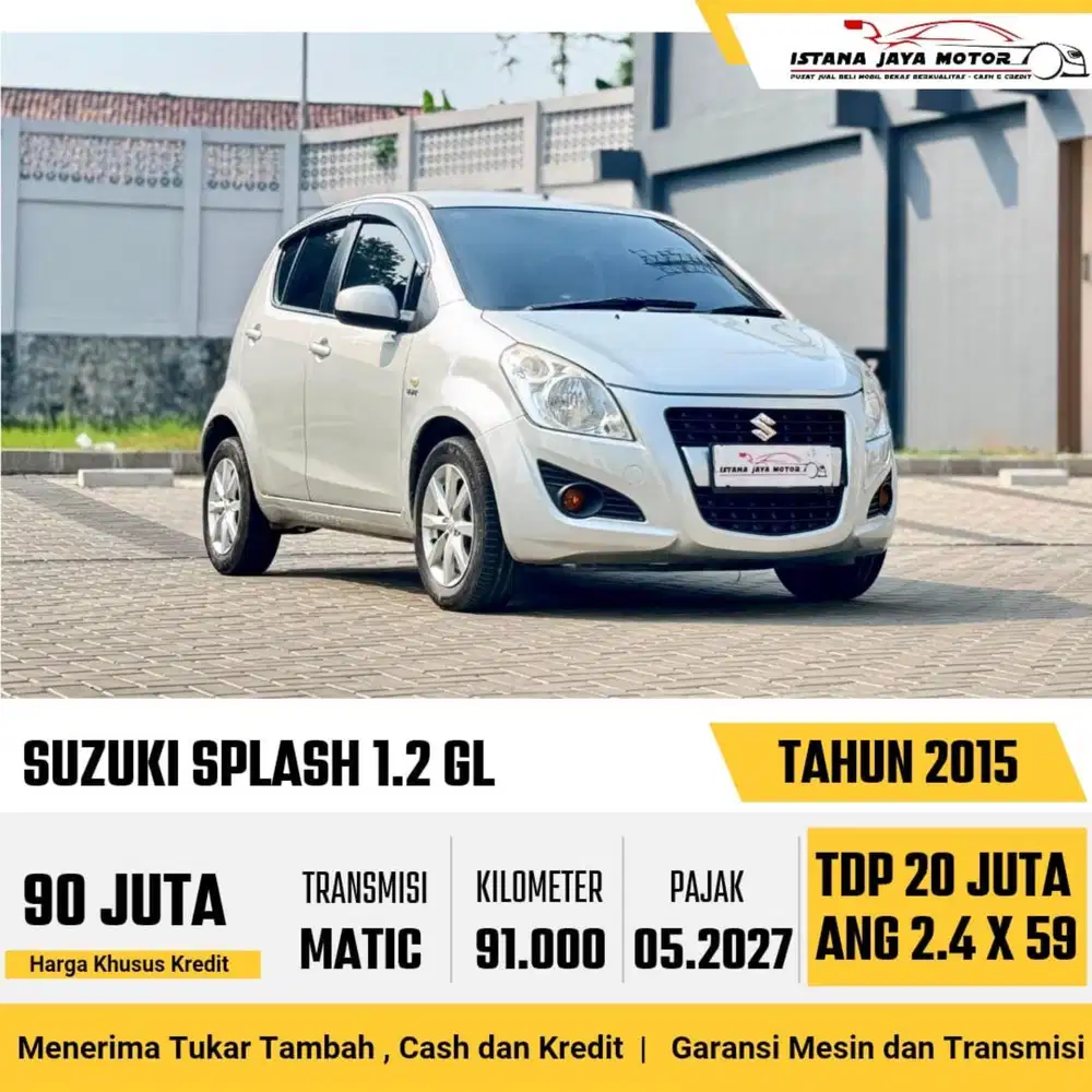 SUZUKI SPLASH GL AT 2015