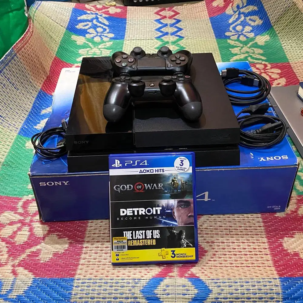 PS4 FAT 500GB ORIGINAL NOMINUS