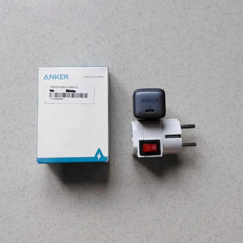 Cas HP Anker 30W Gan Technology