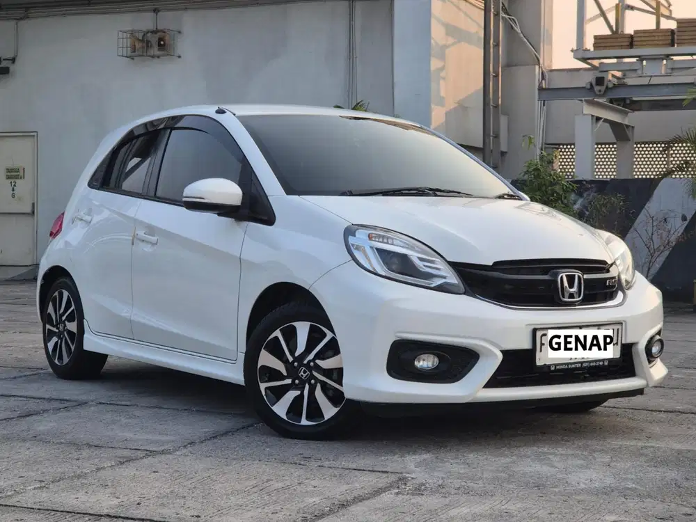 (DP 15jt) Honda Brio RS 1.2 AT 2018 Terawat Service Rutin Siap Ngaciir