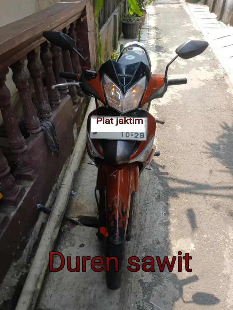 Honda supra batman x 125 2008 pjk on beat dki