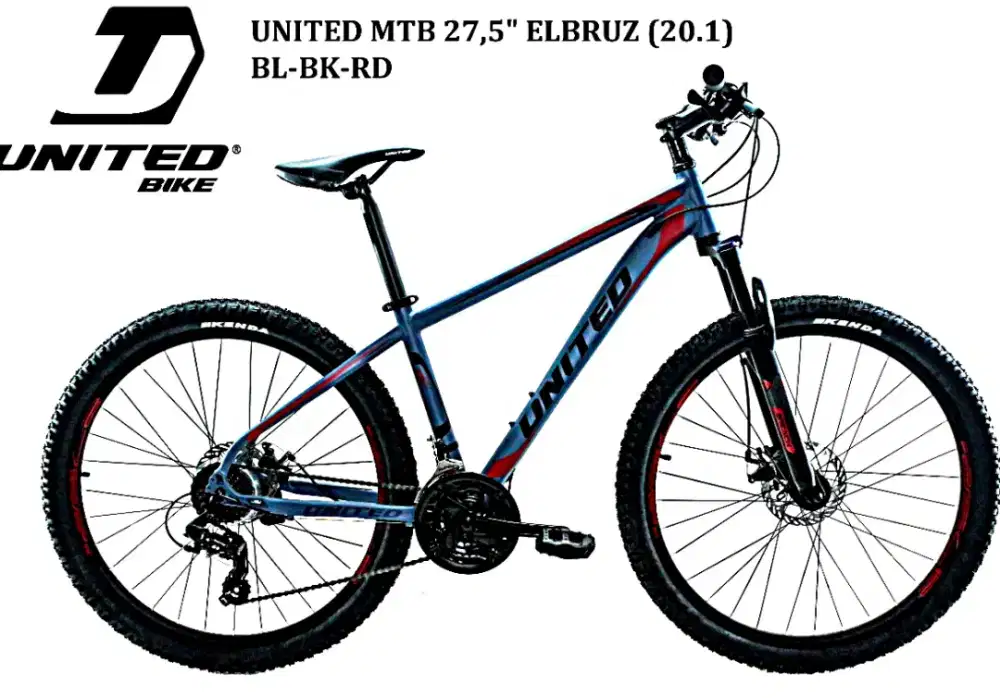UNITED 27.5 Elbruz alloy Shimano 21sp Fork Lock
