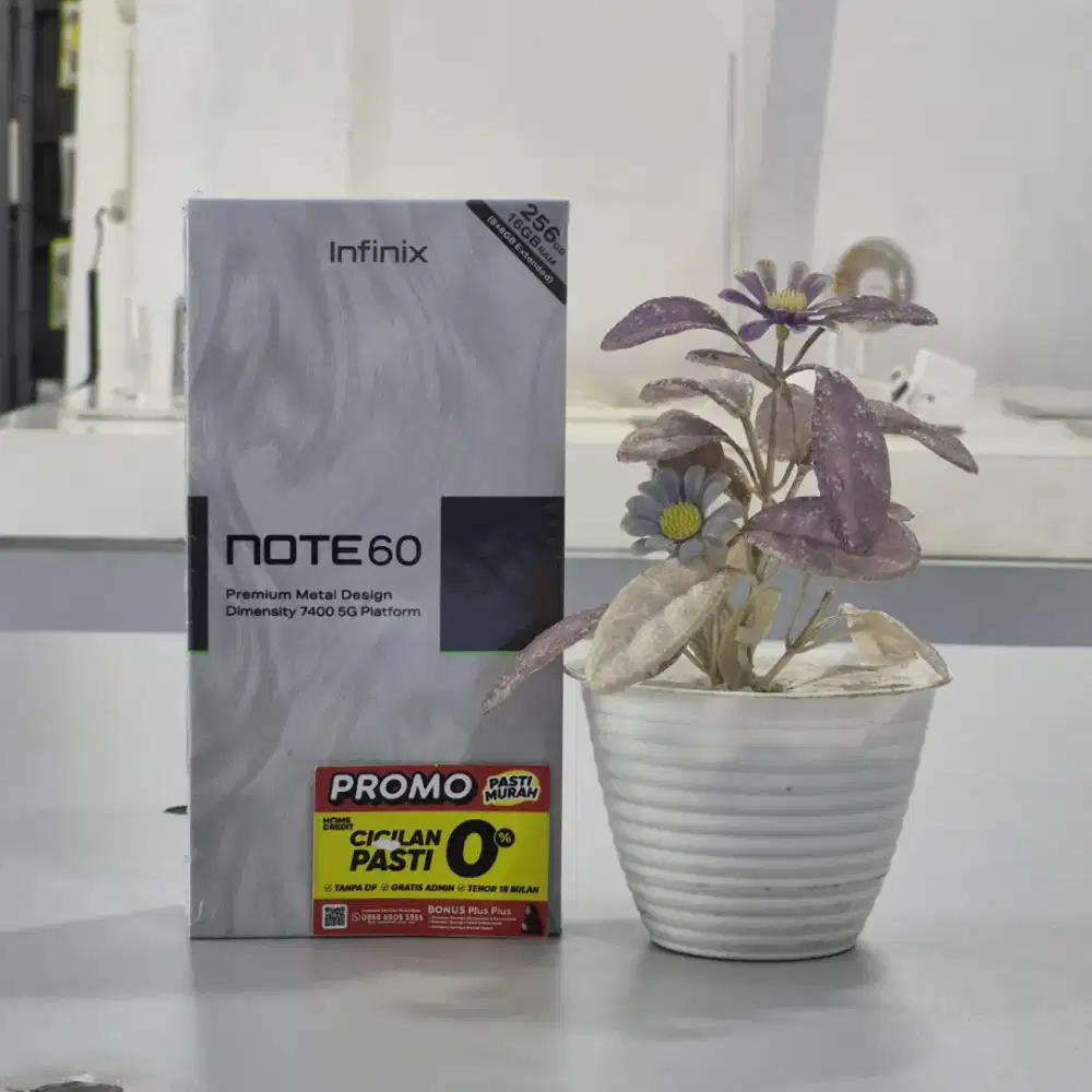 PROMO SPESIAL INFINIX NOTE 60 BISA KREDIT SYARAT CUMA KTP AJA