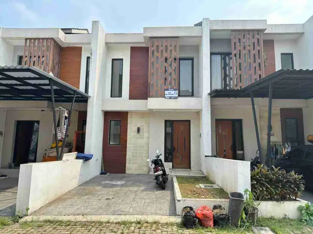 DIJUAL RUMAH 2 LANTAI LOKASI SANGAT STRATEGIS DI CLUSTER ARYA GREEN PAMULANG