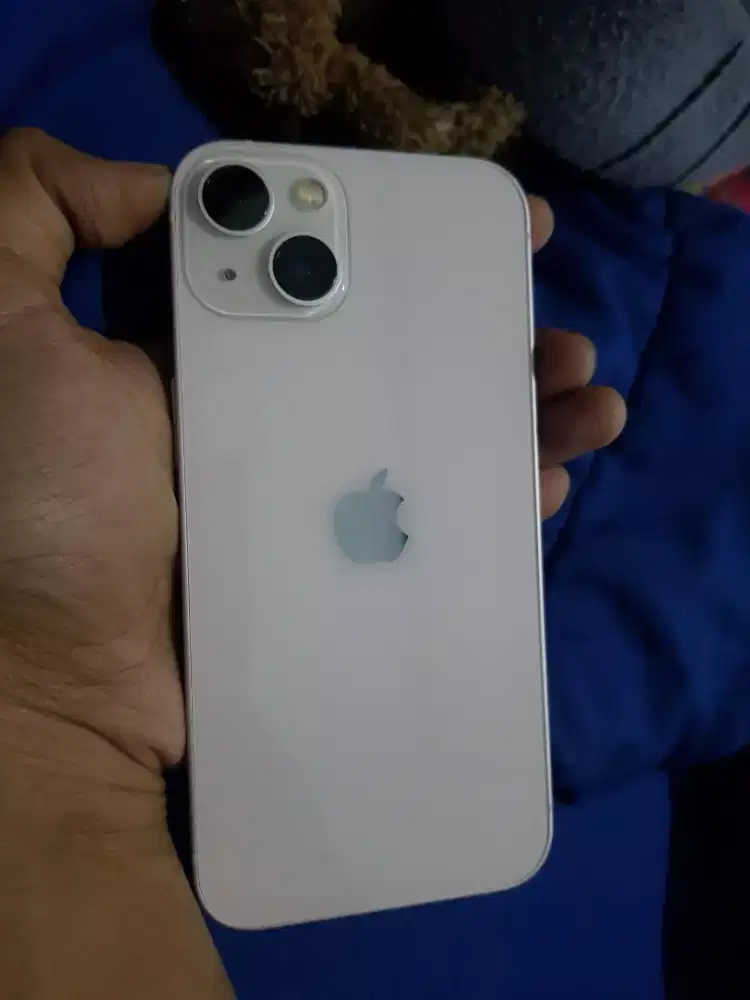 Iphone 13 pink 128gb lengkap mulus normal ngt murmer