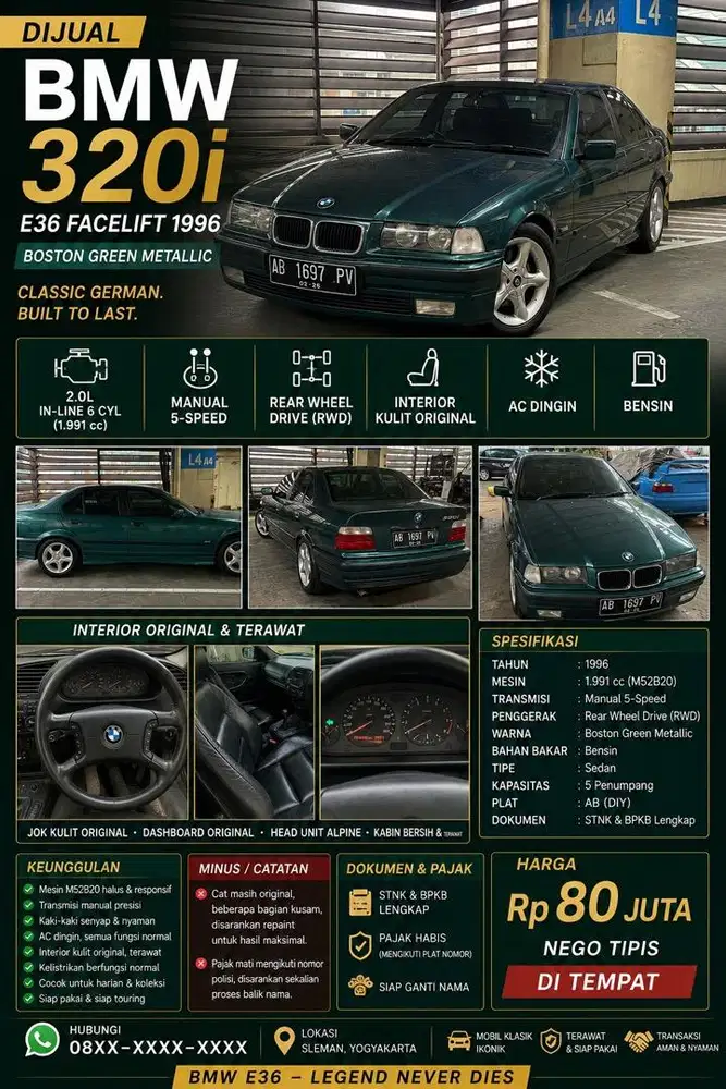 E36 Green Boston
