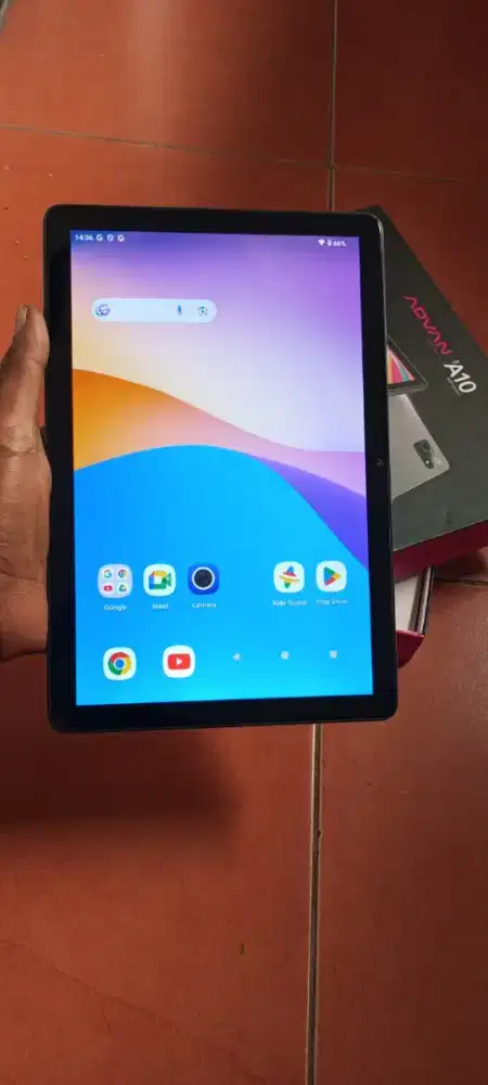 Tablet advan 10inc A10 ram 4/64 fullset mulus no minus