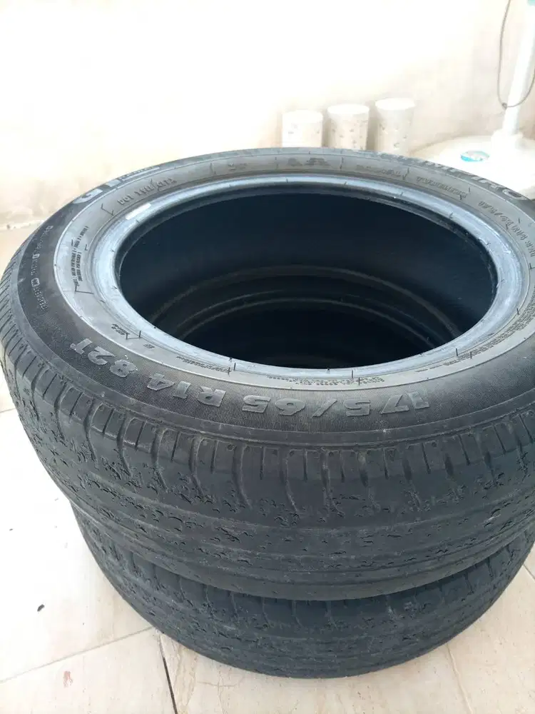 ban R14 tubless ga ada tambalan, ukuran 175/65, buat serep/cadangan