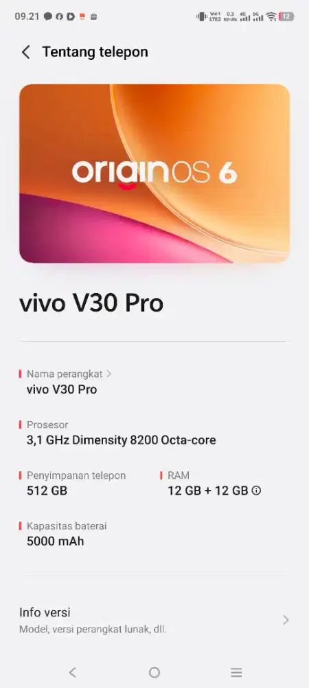 Vivo V30 Pro 5g