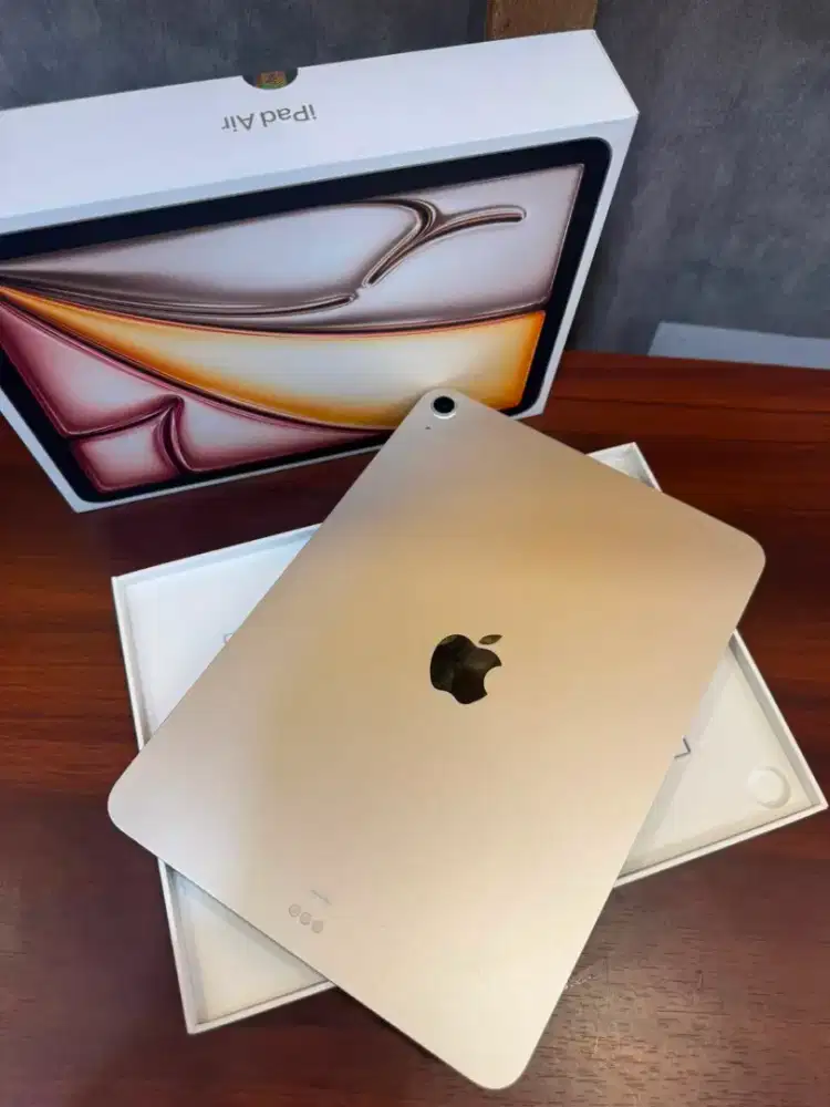 Apple iPad Air M3 11inch 128GB Starlight garansi ibox 17/mei/27