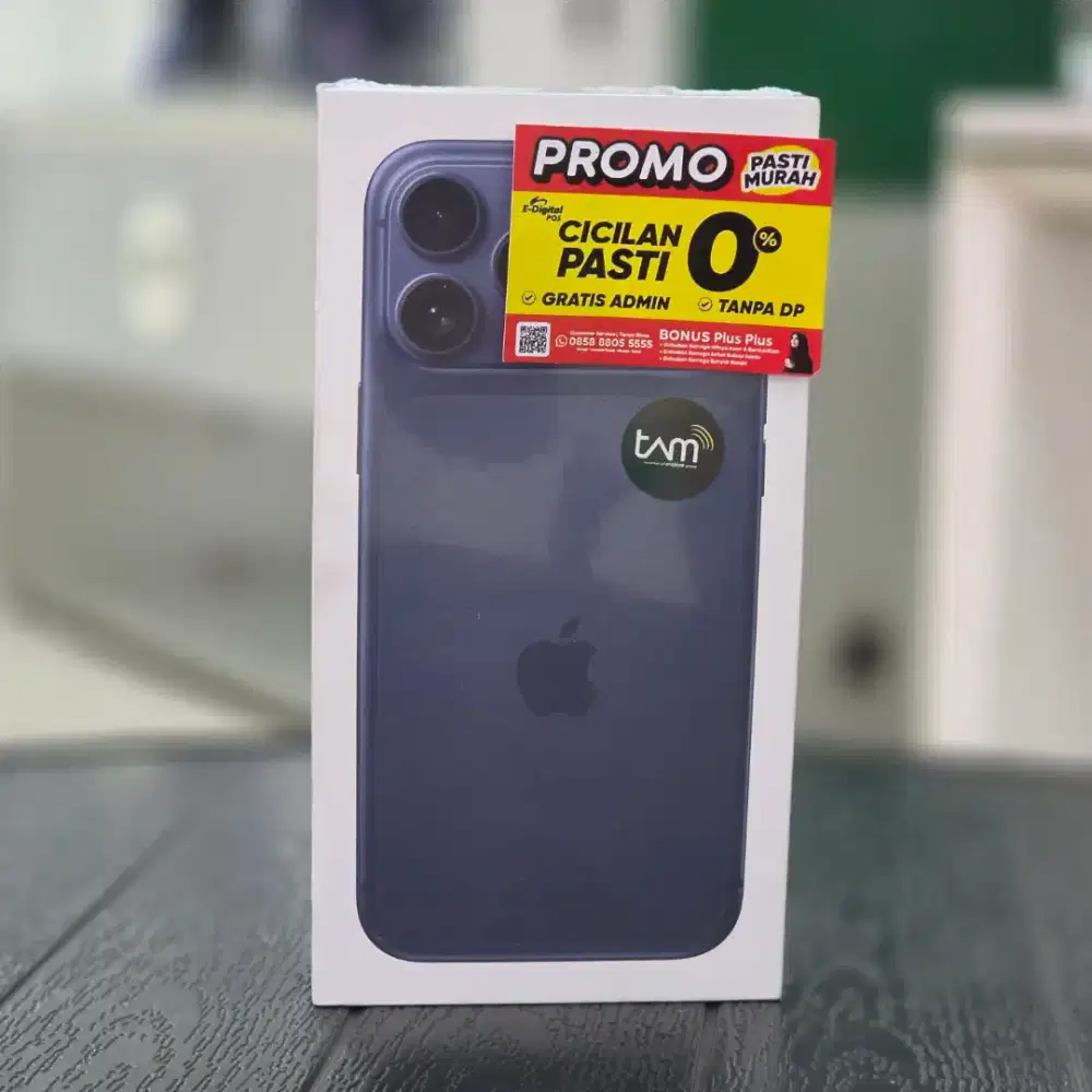 IPHONE 17 PRO MAX 256 GB DEEP BLUE IBOX GRATIS ASURANSI 1 TAHUN
