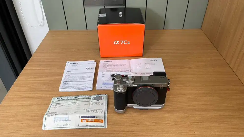 Sony A7C Mark ii Pembelian 6 Bulan Garansi Sony Indonesia
