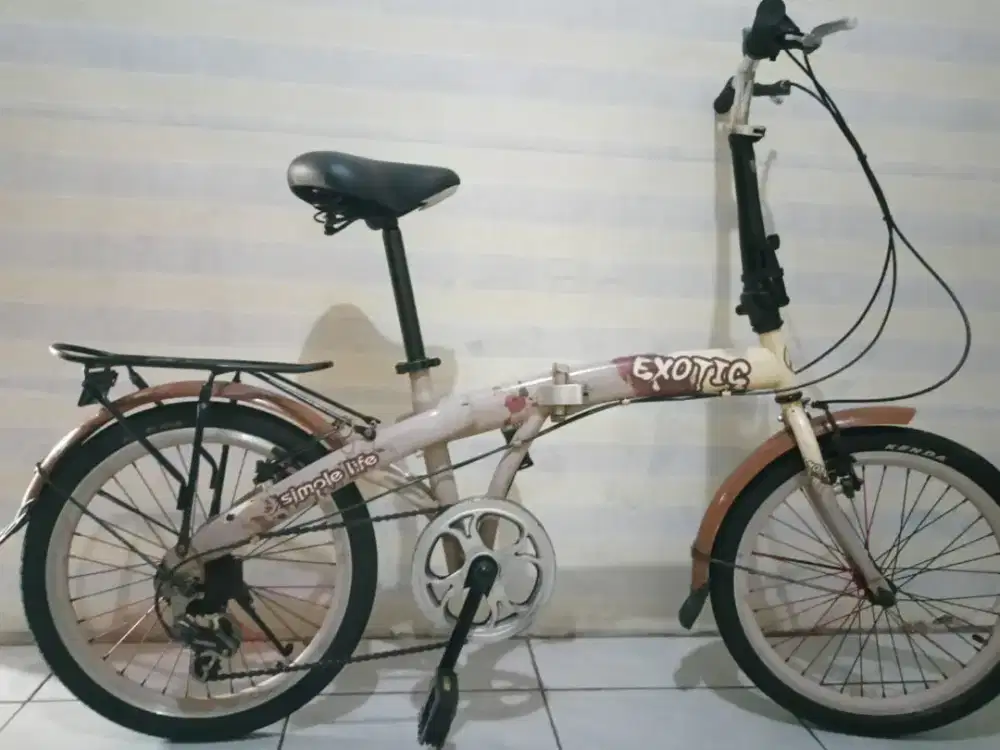 Dijual sepeda lipat exotic 20 murah meriah