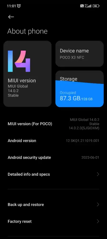 XIAOMI POCO X3 NFC 8/128GB