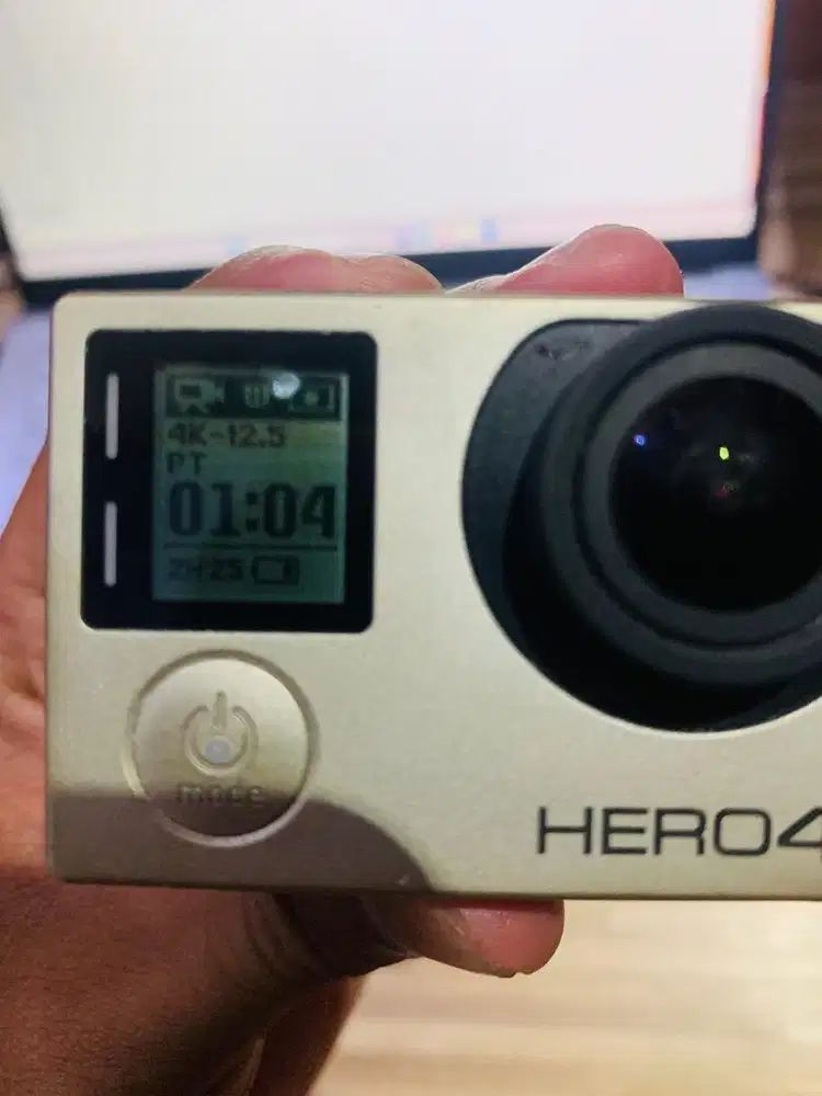 GoPro Hero 4 Silver Original – Kamera Action 4K Normal Siap Pakai