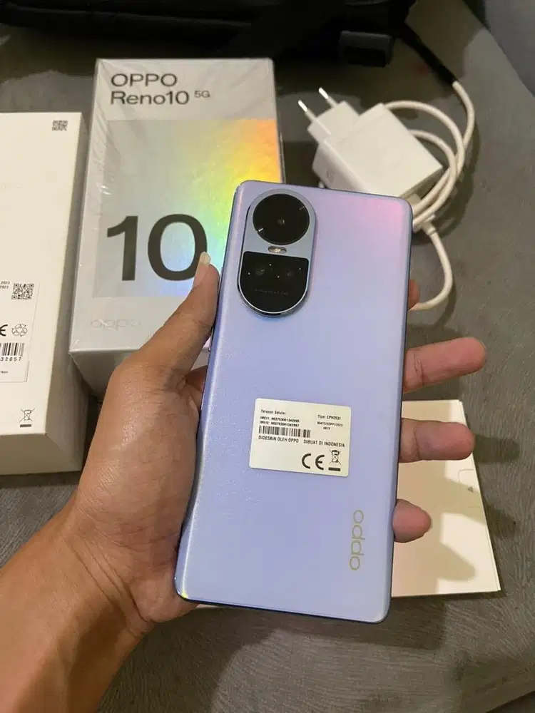 Oppo Reno 10 5g 8/256 lengkap