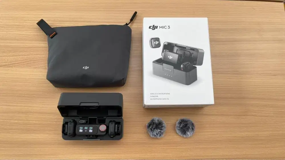 DJI MIC 3 BARU PAKAI 1 BULAN GARANSI RESMI DJI INDONESIA