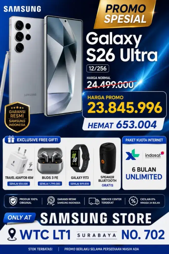 Samsung Galaxy S26 ultra Promo