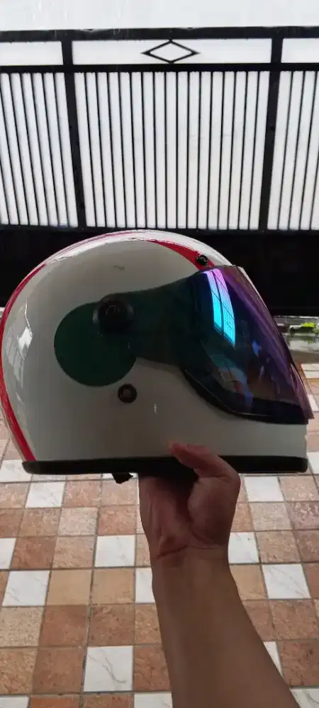Jual helm custom bullit