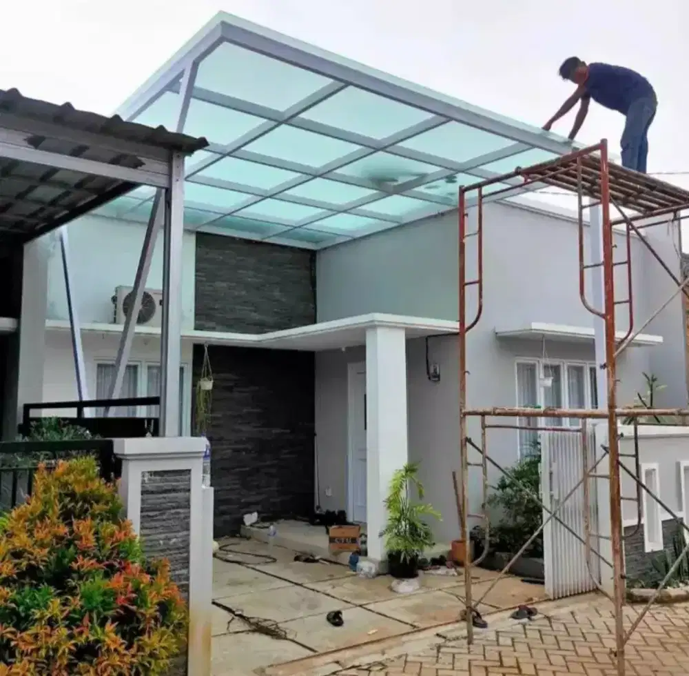 Canopy atap kaca