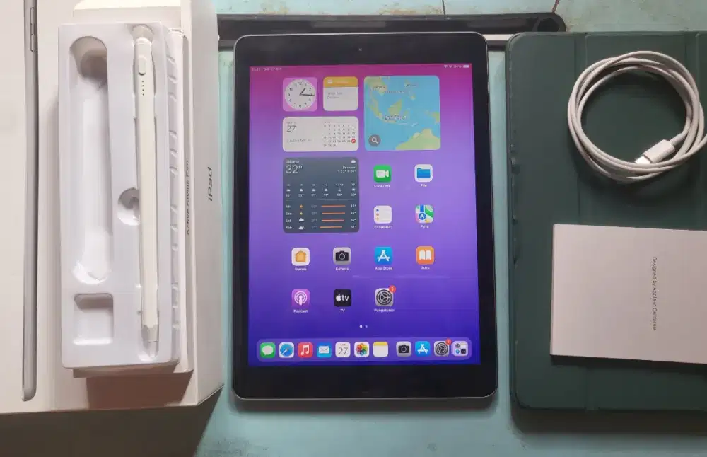 Ipad gen 6 32gb wifi only fullset mulus normal no minus