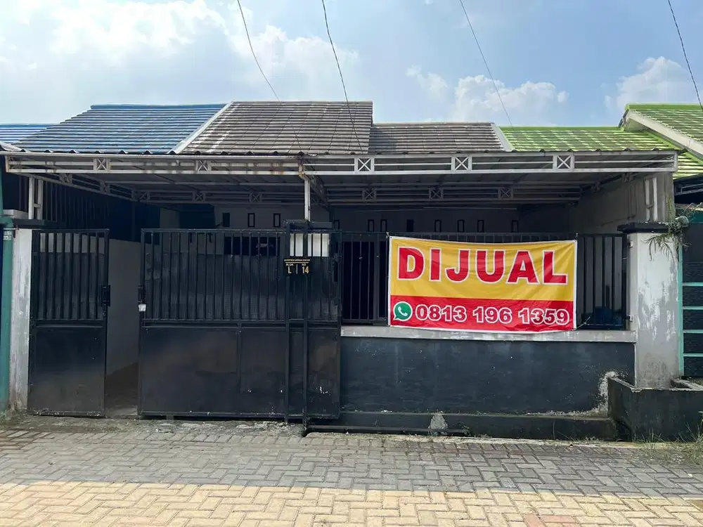 Dijual Rumah Minimalis Murah Siap Huni Bebas Banjir
