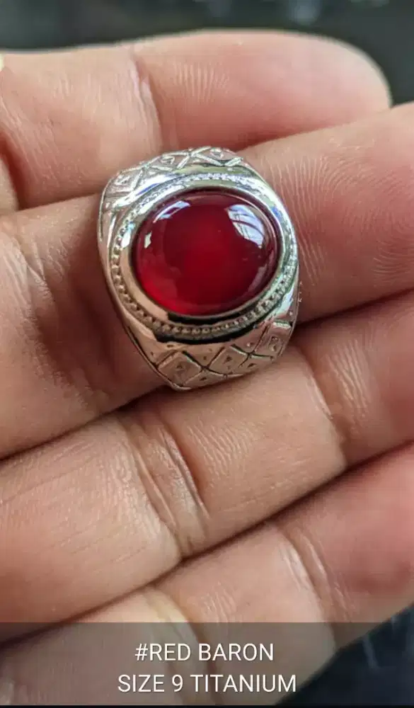 Batu Akik Red BaronKeren