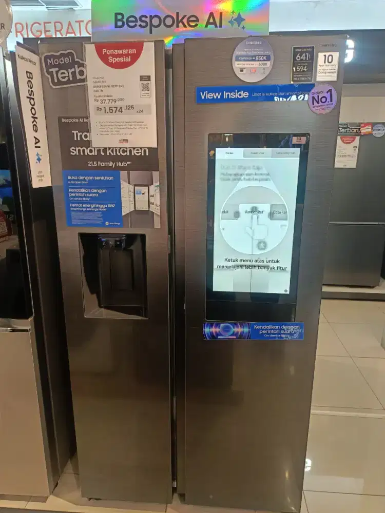 SAMSUNG RS90F65ANF REFF SXS 641 LTR