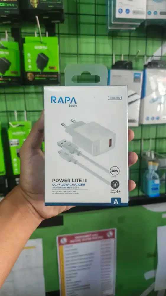 TRAVEL CHARGER MICRO RAPA TECH CH4155
