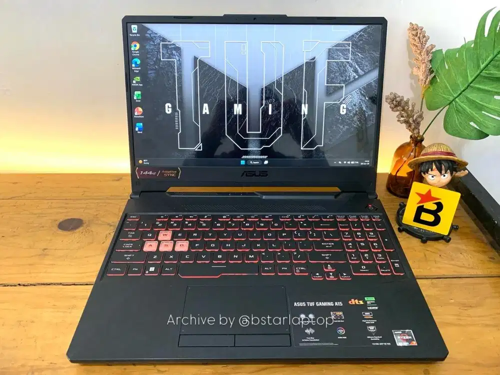 Laptop Gaming Asus Tuf A15 Ryzen 7 7435HS RAM 8 RTX 2050 4GB Garan On