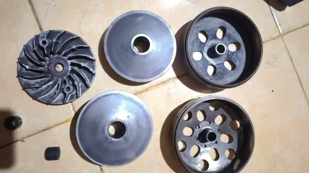 mangkok cvt pulley kipas satu set kzr