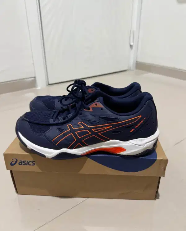 Asics Gel Rocket 11 - Peacoat/Shocking Orange