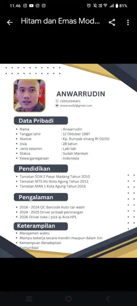 Mencari pekerjaan