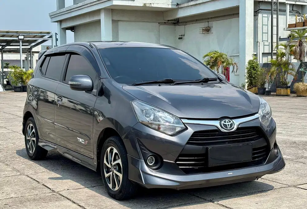 [LOW KM] TOYOTA AGYA TRD AT 2019 GREY ISTIMEWA TT 2018 ABU MATIC
