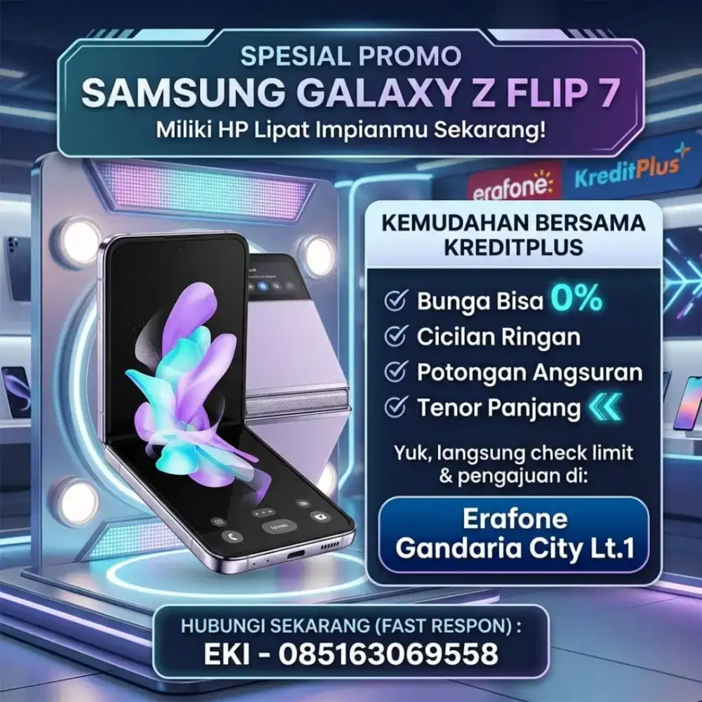 Samsung Z FLIP 7 12/256 Cicilan Ringan