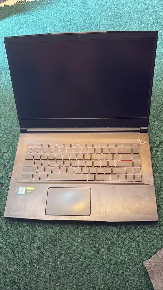 MSI GF63 THIN INTEL CORE i7 GEN 9 GTX 1650 Ti RAM 8 GB SSD 512 GB