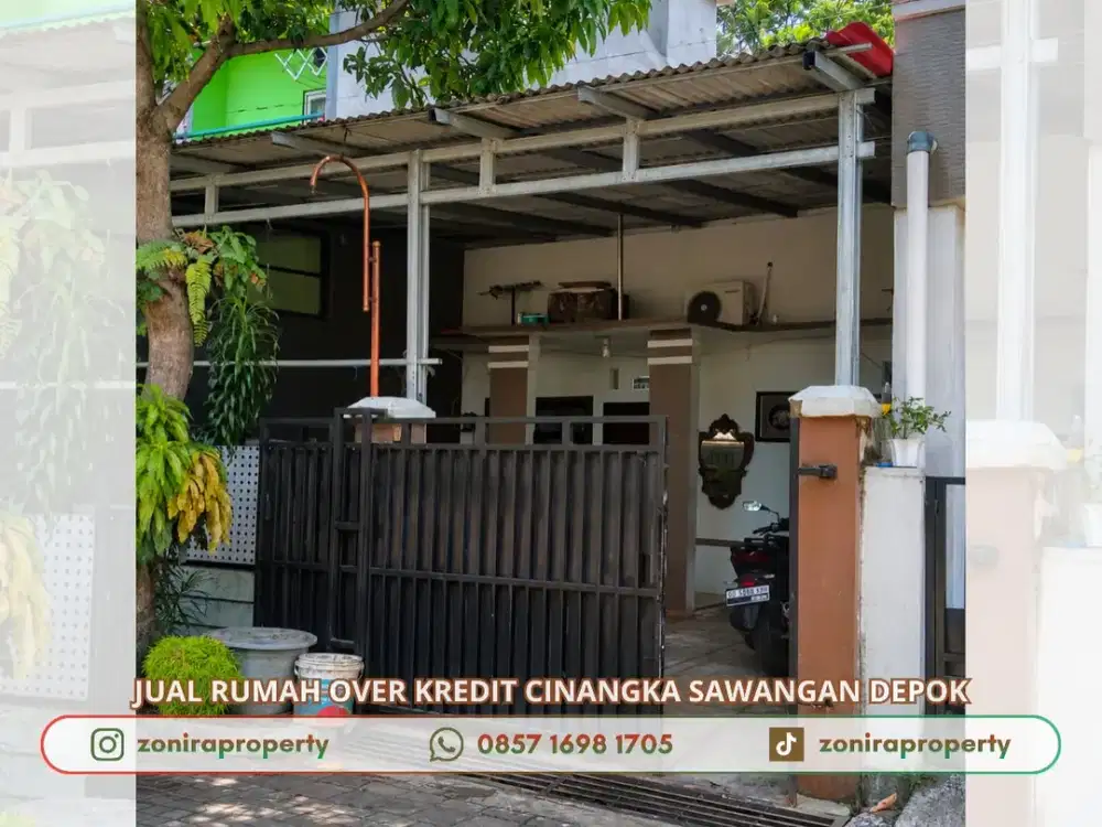 Dijual OVER KREDIT Perumahan di Abdul Wahab Sawangan Cinangka Depok dkt Tol Limo