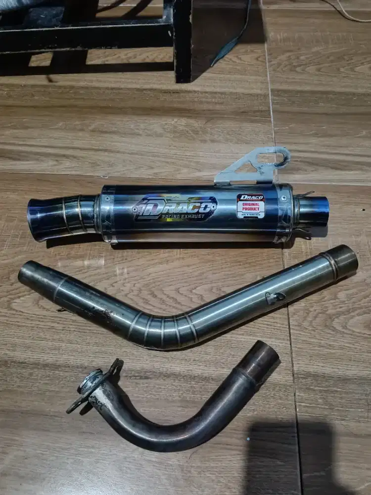 knalpot draco san blue
