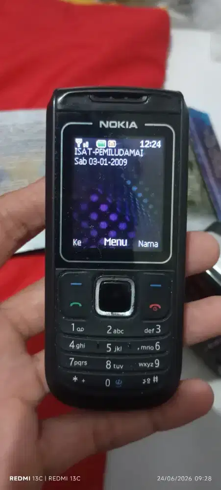 Jual Hp Nokia 1681c normal fungsi sinyal all operator minat pm